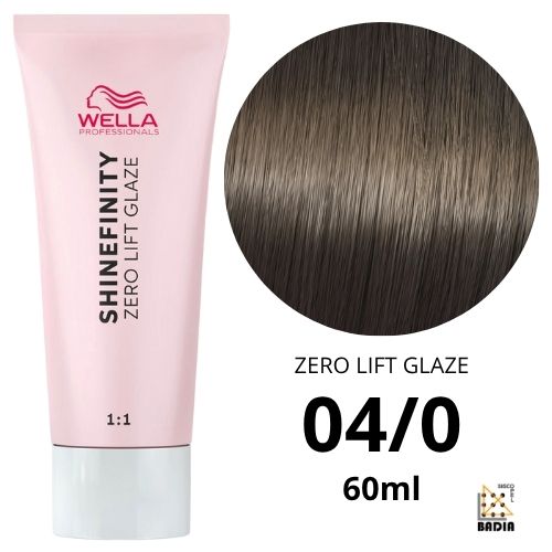 Tinte de Coloración Ácida Wella Professionals ShineFinity Zero Lift Glaze 04/0 Natural Espresso de 60ml Tinte de Coloración Ácida Wella Professionals ShineFinity Zero Lift Glaze 04/0 Natural Espresso de 60ml