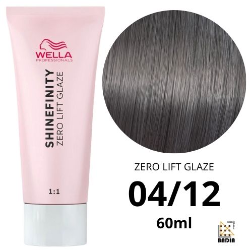 Tinte de Coloración Ácida Wella Professionals ShineFinity Zero Lift Glaze 04/12 Cool Chia de 60ml Tinte de Coloración Ácida Wella Professionals ShineFinity Zero Lift Glaze 04/12 Cool Chia de 60ml