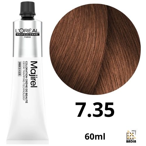 Tinte Permanente L'Oreal Professionel Majirel 7.35 Rubio Dorado Caoba de 60ml Tinte Permanente L'Oreal Professionel Majirel 7.35 Rubio Dorado Caoba de 60ml
