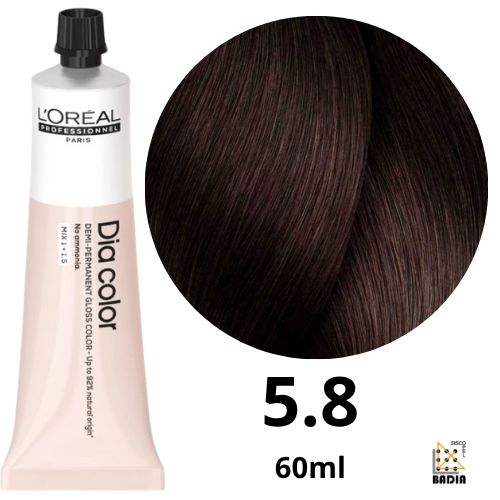 Tinte Semi-Permanente Dia Color 5.8 Castaño Claro Moca 60ml L'Oréal