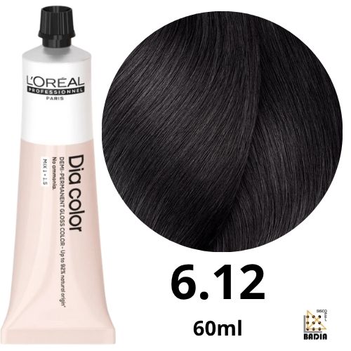 Tinte Semi-Permanente Dia Color 6.12 60ml L'Oréal Tinte Semi-Permanente Dia Color 6.12 60ml L'Oréal