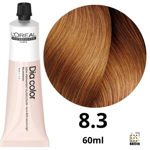 Tinte Semi-Permanente Dia Color 8.3 60ml Rubio Claro Dorado L'Oréal