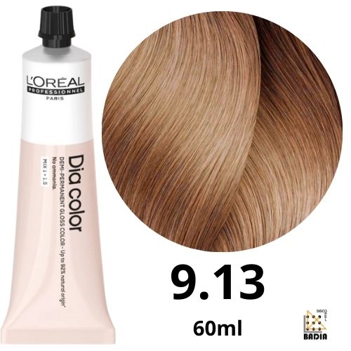 Tinte Semi-Permanente Dia Color 9.13 Rubio Muy Claro Beige 60ml L'Oréal Tinte Semi-Permanente Dia Color 9.13 Rubio Muy Claro Beige 60ml L'Oréal