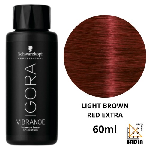 Tinte Semipermanente Schwarzkopf Igora Vibrance 5-88 Light Brown Red Extra de 60ml Tinte Semipermanente Schwarzkopf Igora Vibrance 5-88 Light Brown Red Extra de 60ml