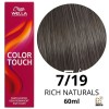 Tinte Semipermanente Wella Professionals Color Touch Rich Naturals 7/19 Rubio Medio Ceniza de 60ml Tinte Semipermanente Wella Professionals Color Touch Rich Naturals 7/19 Rubio Medio Ceniza de 60ml