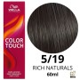Tinte Semipermanente Wella Professionals Color Touch Rich Naturals 5/19 Marrón Claro Ceniza de 60ml