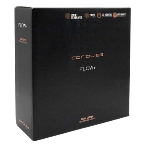 Secador de Pelo Corioliss FLOW + DRYER Black Cooper