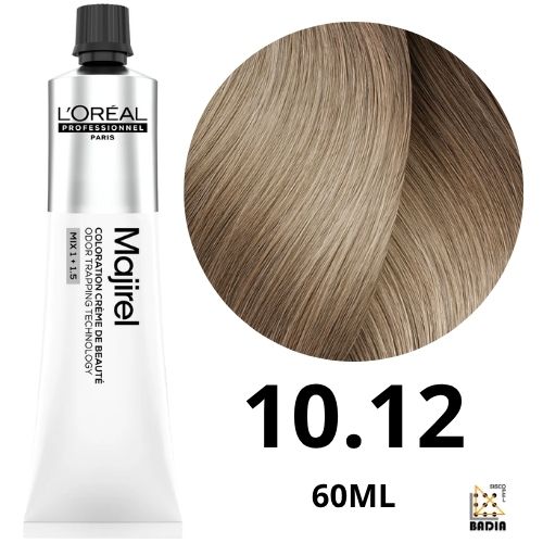 Tinte Permanente L'Oreal Professionel Majirel 10.12 Rubio Extraclaro Ceniza Irisado de 60ml Tinte Permanente L'Oreal Professionel Majirel 10.12 Rubio Extraclaro Ceniza Irisado de 60ml