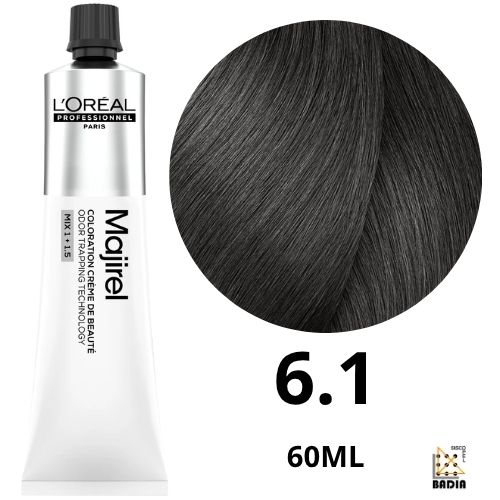 Tinte Permanente L'Oreal Professionel Majirel 6.1 Rubio Oscuro Ceniza 60ml Tinte Permanente L'Oreal Professionel Majirel 6.1 Rubio Oscuro Ceniza 60ml