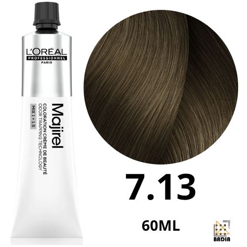 Tinte Permanente L'Oreal Professionel Majirel 7.13 Rubio Ceniza Dorado 60ml Tinte Permanente L'Oreal Professionel Majirel 7.13 Rubio Ceniza Dorado 60ml