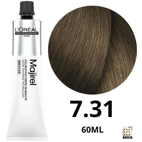 Tinte Permanente L'Oreal Professionel Majirel 7.31 Rubio Dorado Ceniza 60ml Tinte Permanente L'Oreal Professionel Majirel 7.31 Rubio Dorado Ceniza 60ml