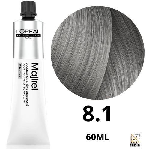 Tinte Permanente L'Oreal Professionel Majirel 8.1 Rubio Claro Ceniza 60ml Tinte Permanente L'Oreal Professionel Majirel 8.1 Rubio Claro Ceniza 60ml