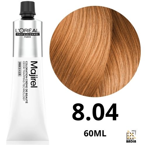 Tinte Permanente L'Oreal Professionel Majirel 8.04 Rubio Claro Natural Cobrizo 60ml Tinte Permanente L'Oreal Professionel Majirel 8.04 Rubio Claro Natural Cobrizo 60ml