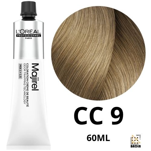 Tinte Permanente L'Oreal Professionel Majirel Cool Cover 9 Rubio Muy Claro 60ml Tinte Permanente L'Oreal Professionel Majirel Cool Cover 9 Rubio Muy Claro 60ml