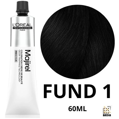 Tinte Permanente L'Oreal Professionel Majirel Fundamental 1 Negro 60ml Tinte Permanente L'Oreal Professionel Majirel Fundamental 1 Negro 60ml
