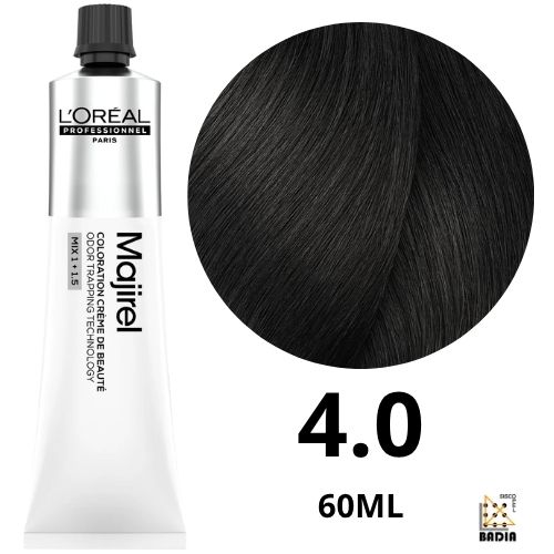 Tinte Permanente L'Oreal Professionel Majirel Fundamental 4.0 Castaño Medio Profundo 60ml Tinte Permanente L'Oreal Professionel Majirel Fundamental 4.0 Castaño Medio Profundo 60ml