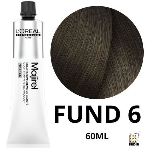 Tinte Permanente L'Oreal Professionel Majirel Fundamental 6 Rubio Oscuro 60ml Tinte Permanente L'Oreal Professionel Majirel Fundamental 6 Rubio Oscuro 60ml