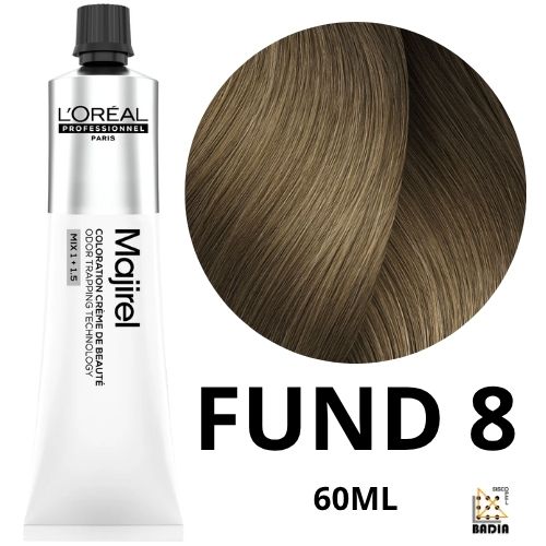 Tinte Permanente L'Oreal Professionel Majirel Fundamental 8 Rubio Claro 60ml Tinte Permanente L'Oreal Professionel Majirel Fundamental 8 Rubio Claro 60ml