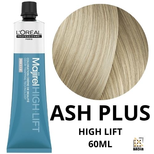 Tinte Permanente L'Oreal Professionel Majirel High Lift Ash Plus 60ml Tinte Permanente L'Oreal Professionel Majirel High Lift Ash Plus 60ml