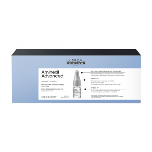 Tratamiento anticaida Aminexil 42 Ampollas Loreal Expert