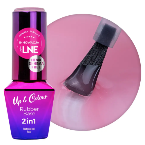 Rubber Base 2 en 1 Cover 3 Candy Blush Molly Lac