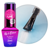 Rubber Base 2 en 1 Semi Cover nº9 Blue Silk MollyLac Rubber Base 2 en 1 Semi Cover nº9 Blue Silk MollyLac