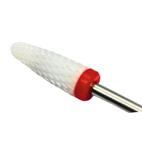 Fresa Cónica Punta Pronunciada de Cerámica Grano Fino Molly Lac Fresa Cónica Punta Pronunciada de Cerámica Grano Fino Molly Lac