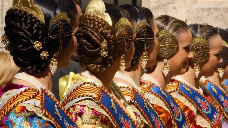 Las Fallas van a la Peluquería