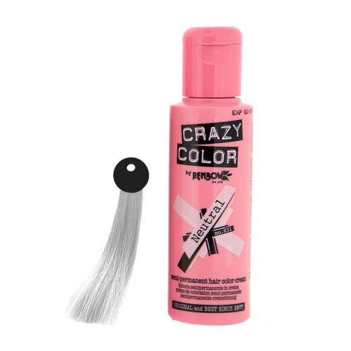 Crema colorante Crazy Color Neutral White nº31 100ml