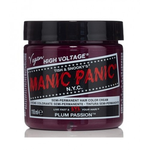Tinte fantasía semipermanente Classic Plum Passion Manic Panic