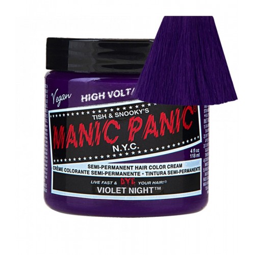 Tinte Fantasía Semipermanente Violet Night Manic Panic