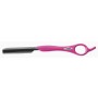 Navaja Feather Styling Rosa Titanio