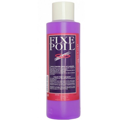 Laca Líquida Fixepoil 1000ml Eva Profesional