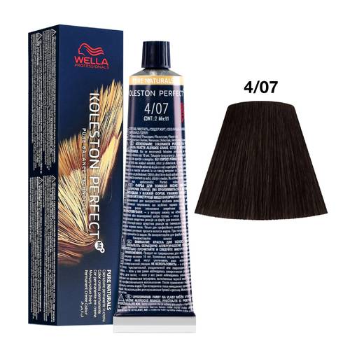 Tinte Koleston Perfect 4/07 Me+ Castaño Medio Natural Marrón 60ml Tinte Koleston Perfect 4/07 Me+ Castaño Medio Natural Marrón 60ml