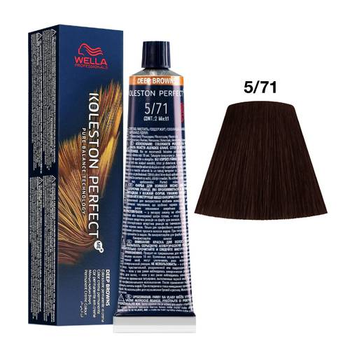 Tinte Koleston Perfect 5/71 Me+ Castaño Claro Marrón Intenso 60ml
