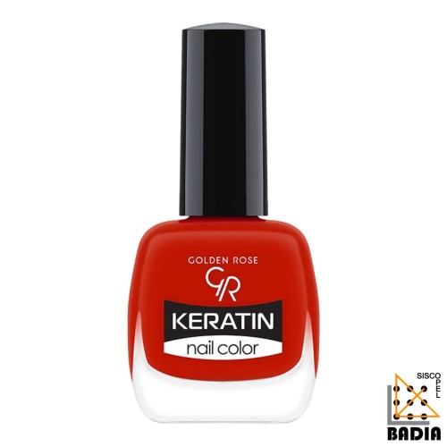 Esmalte Keratin Nail Color Nº134 Golden Rose 10ml Profesional Brillo y Larga Duración