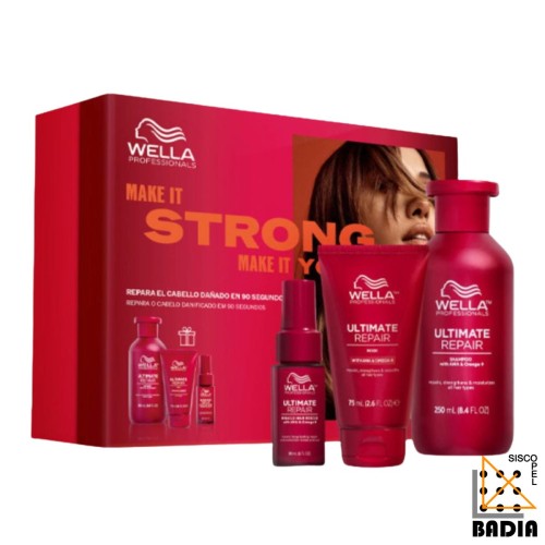 Pack Reparación Capilar Wella Professionals Strong Ultimate Repair Pack Reparación Capilar Wella Professionals Strong Ultimate Repair