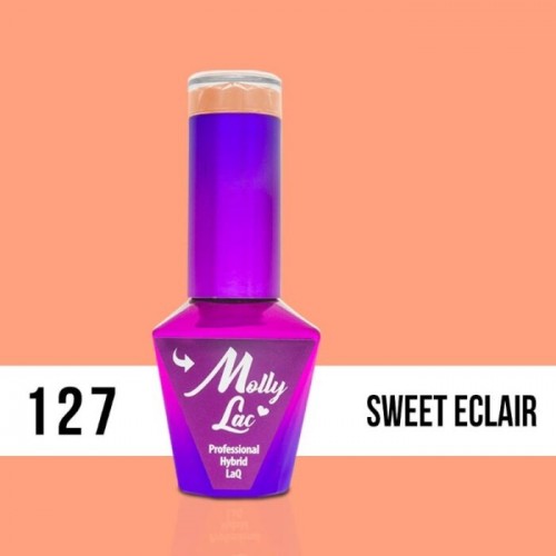 Esmalte semipermanente 127 Sweet Eclair 10ml Molly Lac