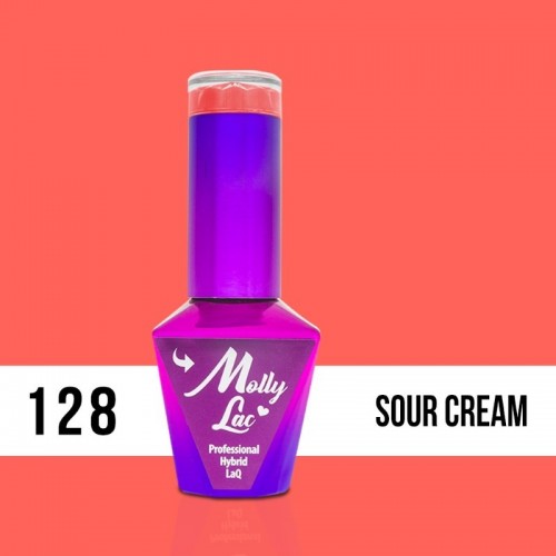 Esmalte semipermanente    128 Sour Cream10ml   Molly Lac