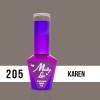 Esmalte semipermanente Karen 205 10ml MollyLac Esmalte semipermanente Karen 205 10ml MollyLac