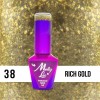 Esmalte Semipermanente 38 Rich Gold 10ml Molly Lac Esmalte Semipermanente 38 Rich Gold 10ml Molly Lac