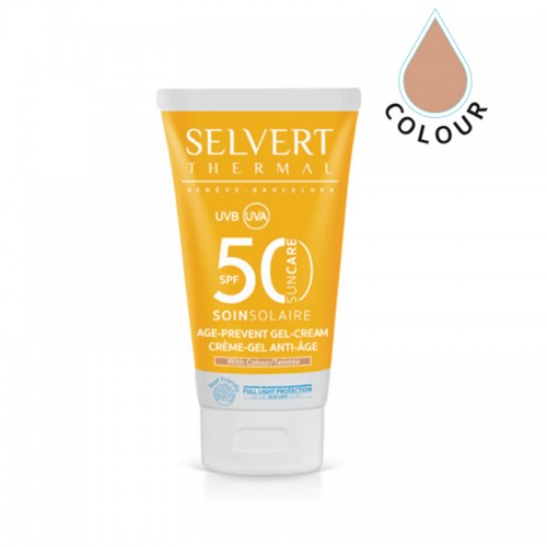 Gel-Crema Facial Color Sun Care SPF 50+ 50ml Selvert